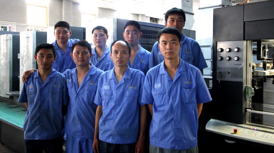 新华印刷物流集团海德堡CX102班组 赢得“工人先锋号”荣誉称号